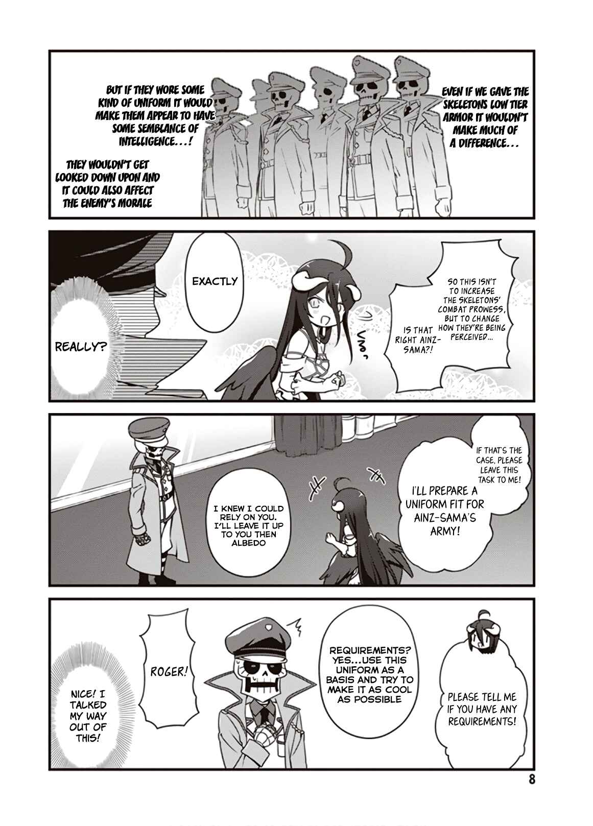 Page 8 Chapter 13 Overlord: The Undead King Oh!