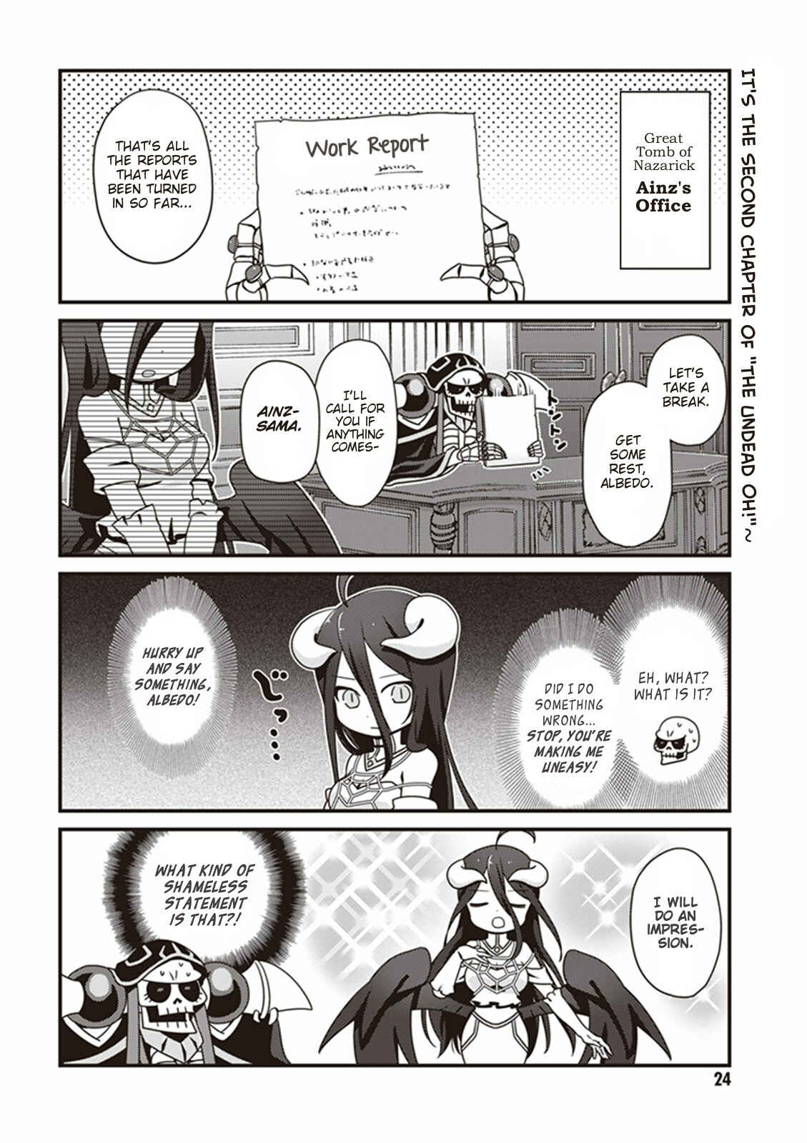 Page 2 Chapter 2 Overlord: The Undead King Oh!