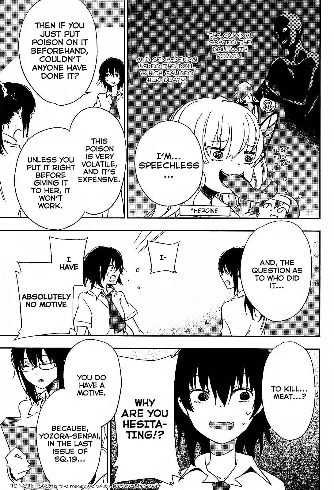 Page 13 Chapter 8 Boku wa Tomodachi ga Sukunai +
