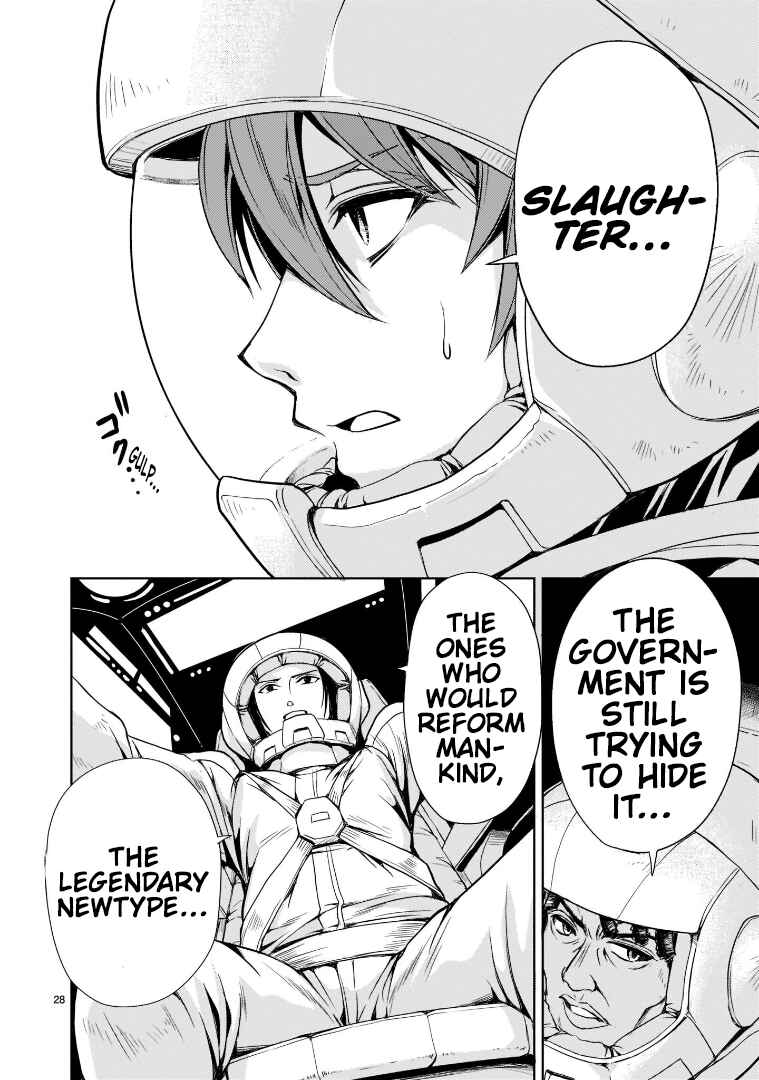 Page 28 Chapter 3 Despair Memory Gundam Sequel