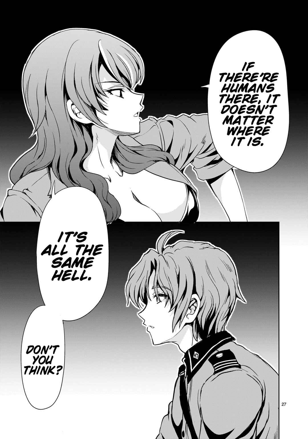 Page 27 Chapter 29 Despair Memory Gundam Sequel