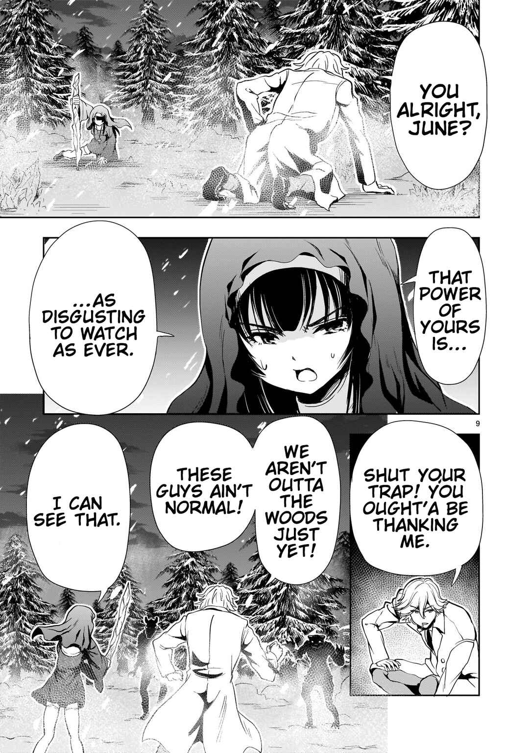 Page 9 Chapter 25 Despair Memory Gundam Sequel