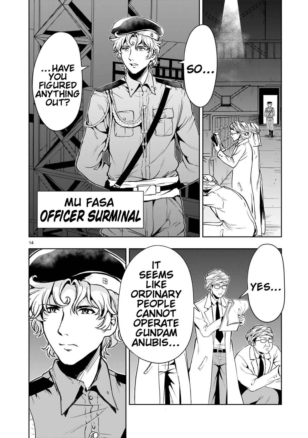 Page 14 Chapter 21 Despair Memory Gundam Sequel