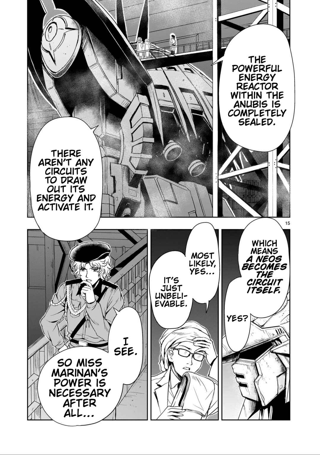Page 15 Chapter 21 Despair Memory Gundam Sequel