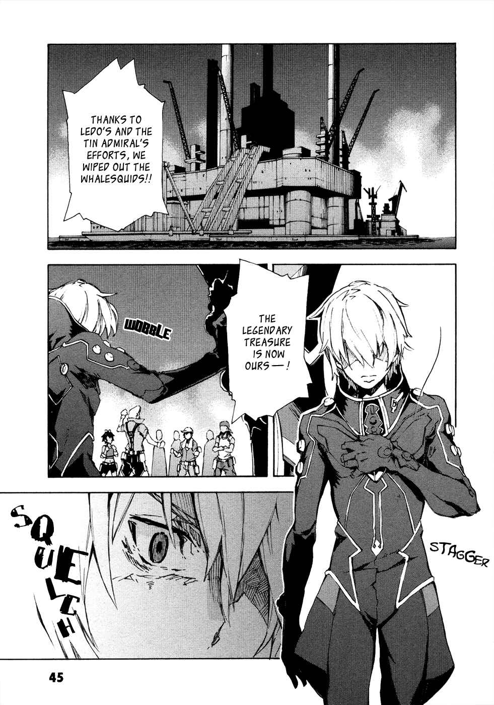 Page 4 Chapter 10 Suisei no Gargantia