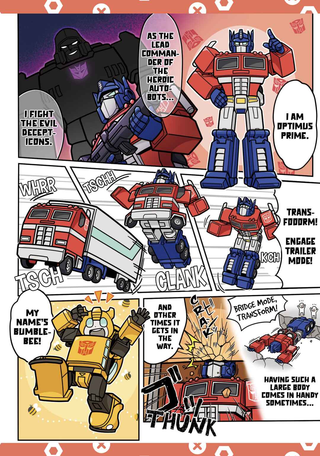 Page 6 Chapter 1 Transformers: Go! Go!