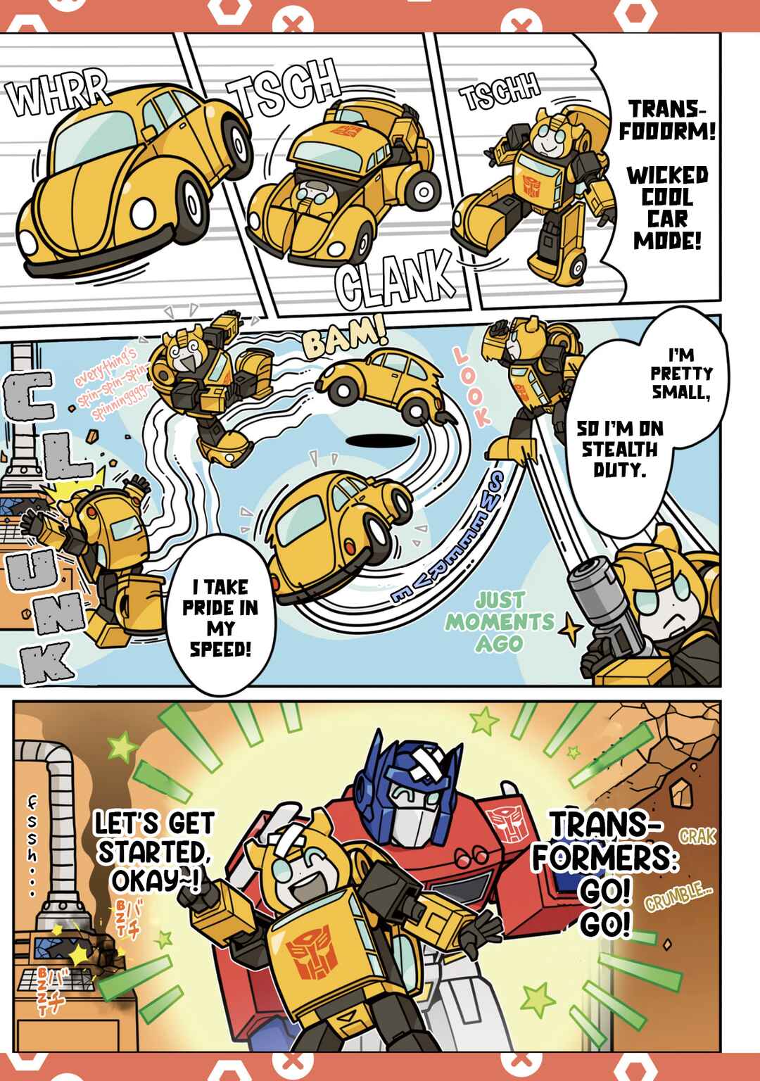 Page 7 Chapter 1 Transformers: Go! Go!
