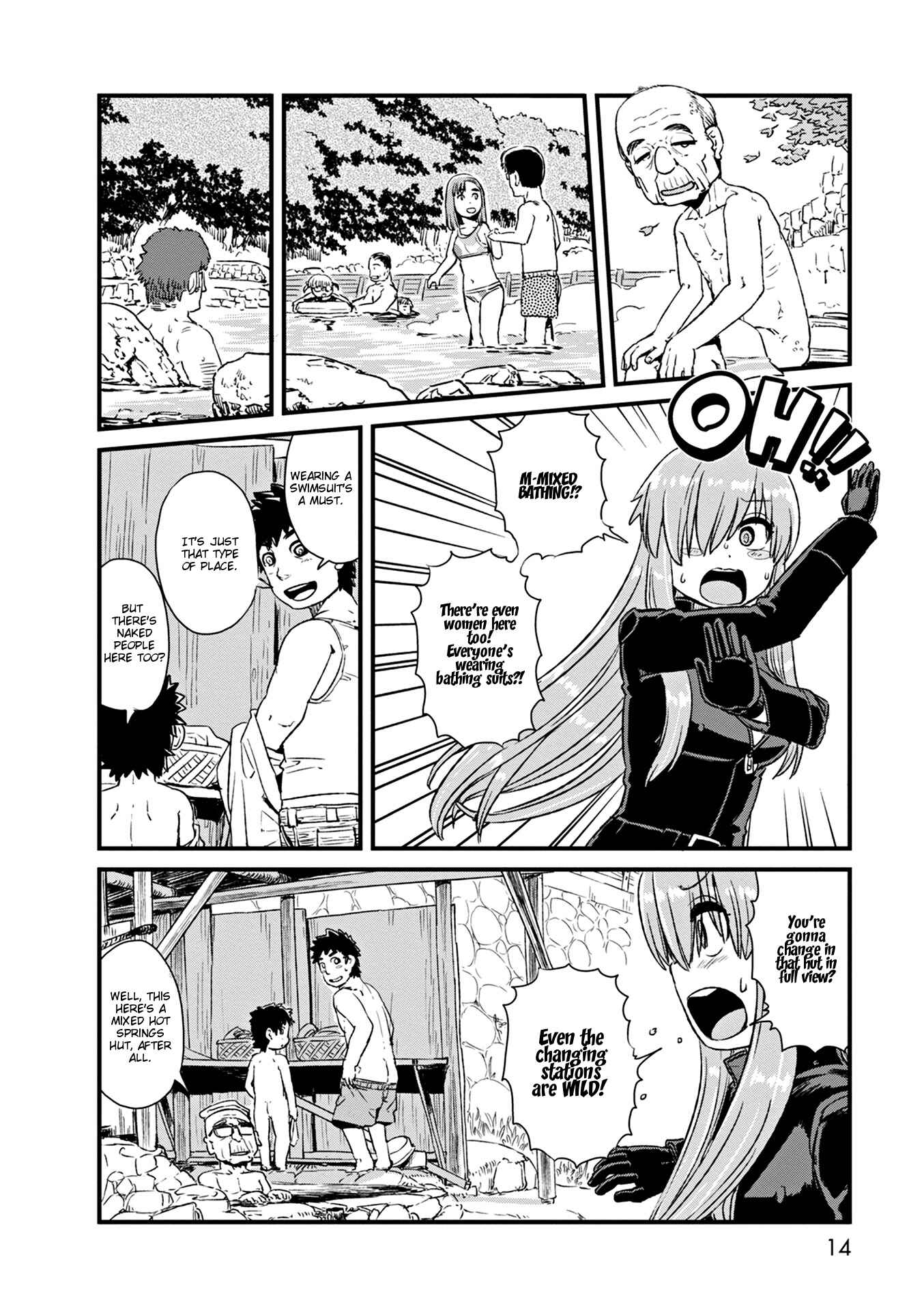 Page 14 Chapter 74 Neko Musume Michikusa Nikki