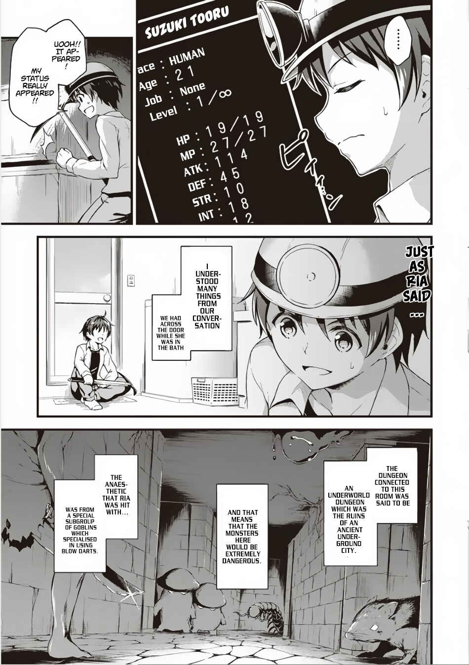 Page 4 Chapter 3 My Room is a Dungeon Rest Stop