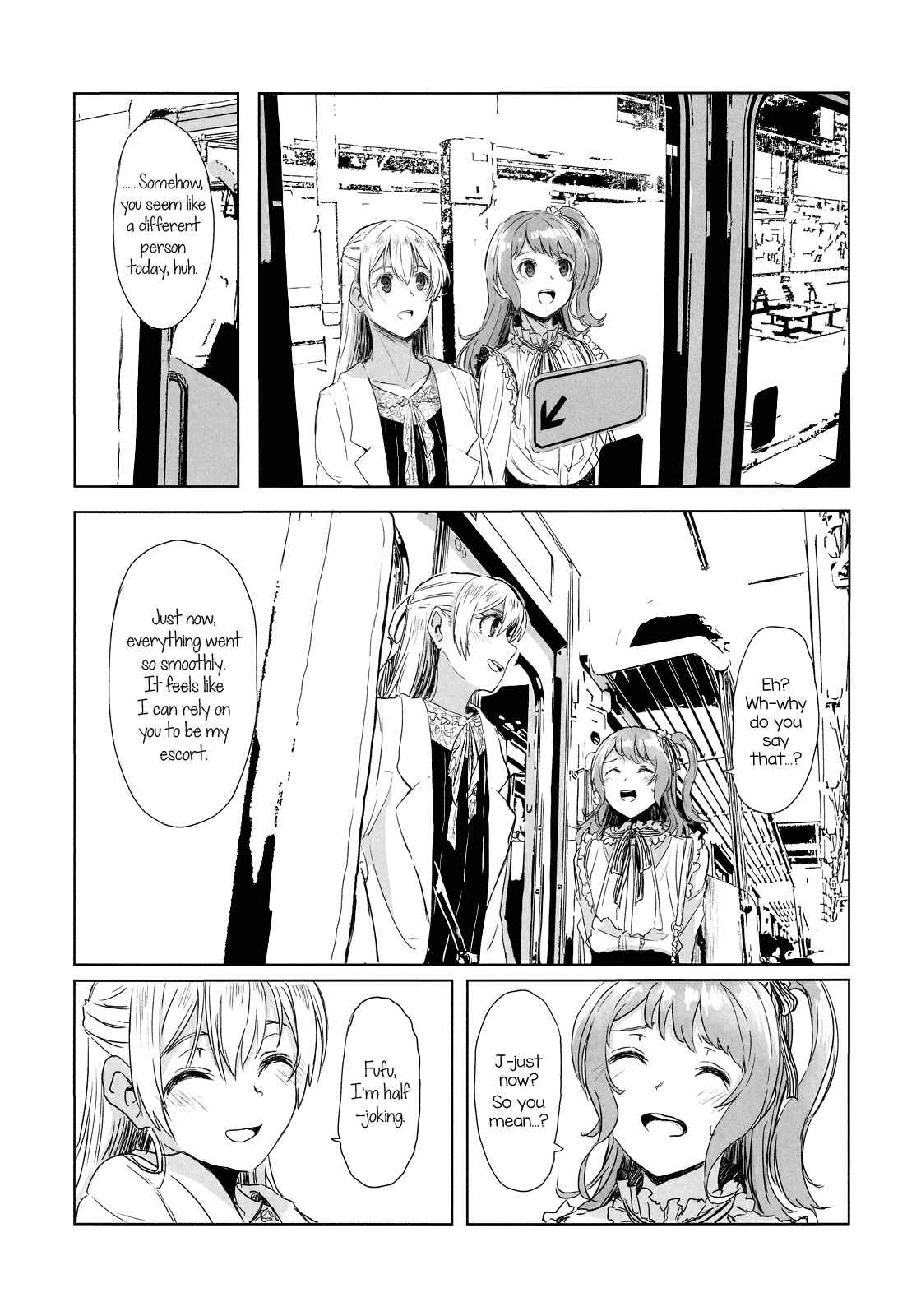 Page 12 Chapter Unknown_e078 BanG Dream! - If you can, at least, come under my umbrella... (Doujinshi)