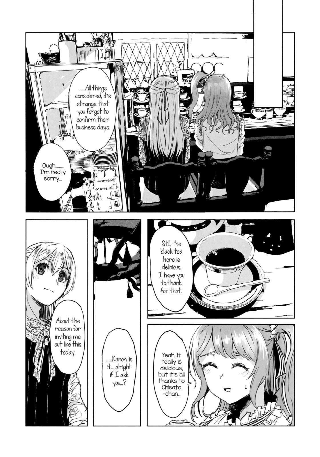 Page 19 Chapter Unknown_e078 BanG Dream! - If you can, at least, come under my umbrella... (Doujinshi)