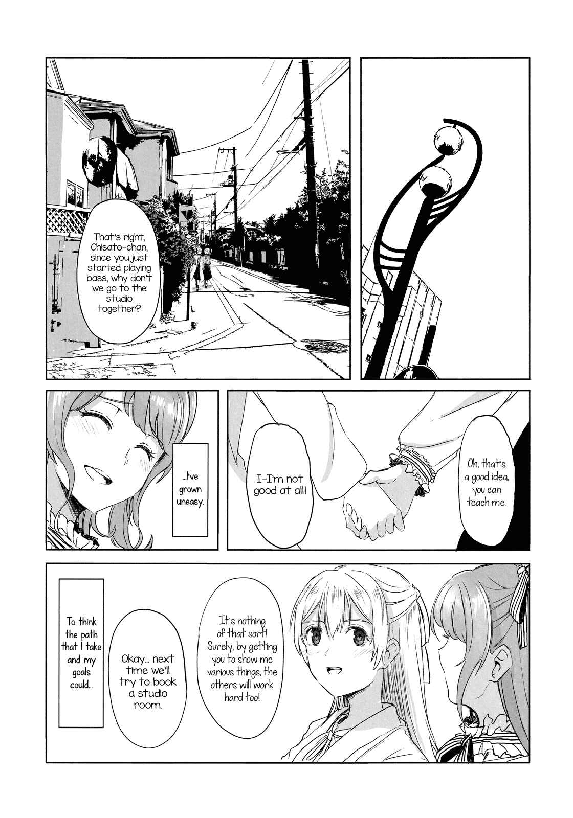 Page 24 Chapter Unknown_e078 BanG Dream! - If you can, at least, come under my umbrella... (Doujinshi)