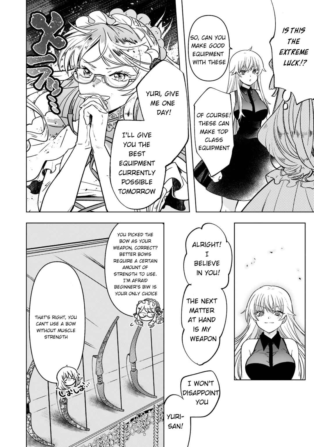 Page 5 Chapter 4 Blade Skill Online: Crushing the Competition with My Abysmal Stats, Useless Class, and Garbage Weapon!