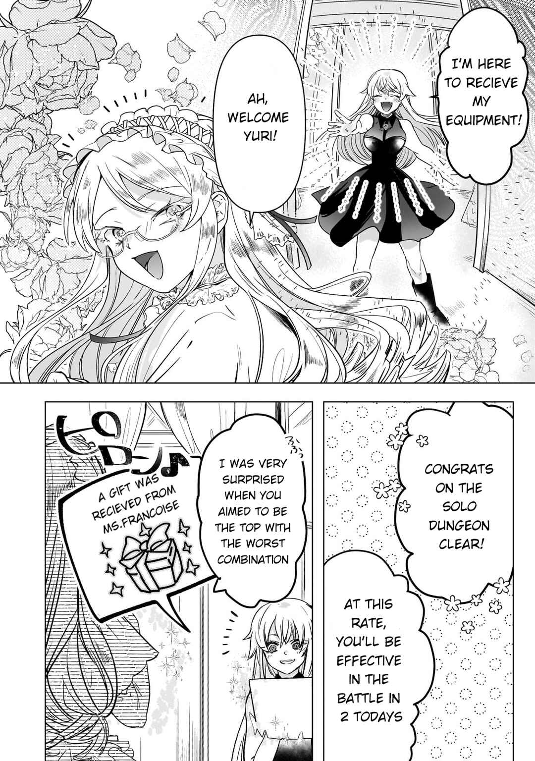 Page 21 Chapter 6 Blade Skill Online: Crushing the Competition with My Abysmal Stats, Useless Class, and Garbage Weapon!