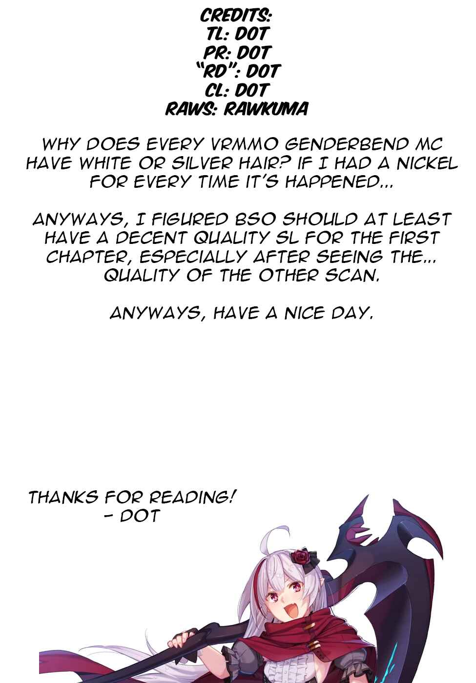 Page 36 Chapter 1 Blade Skill Online: Crushing the Competition with My Abysmal Stats, Useless Class, and Garbage Weapon!