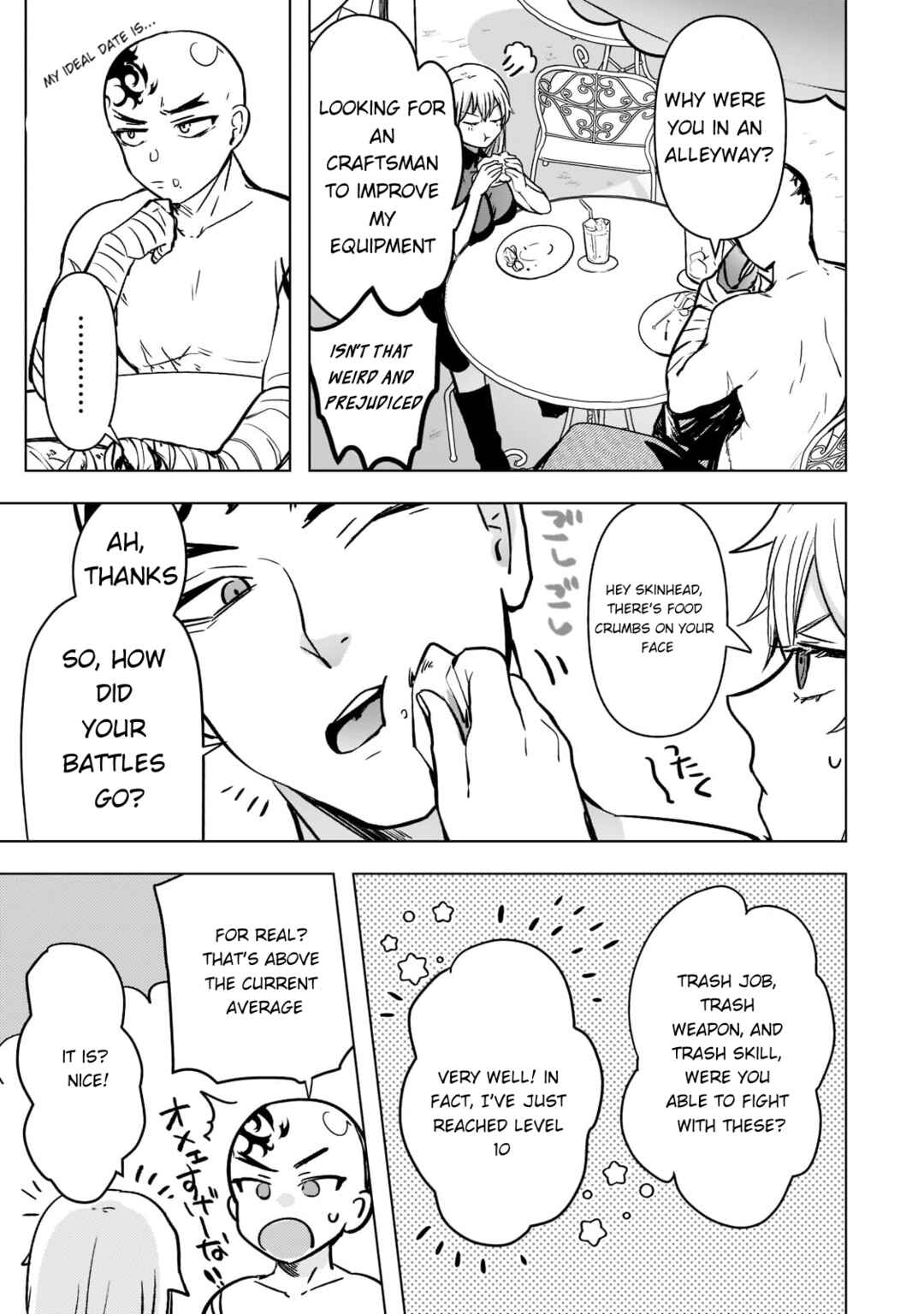 Page 11 Chapter 3 Blade Skill Online: Crushing the Competition with My Abysmal Stats, Useless Class, and Garbage Weapon!