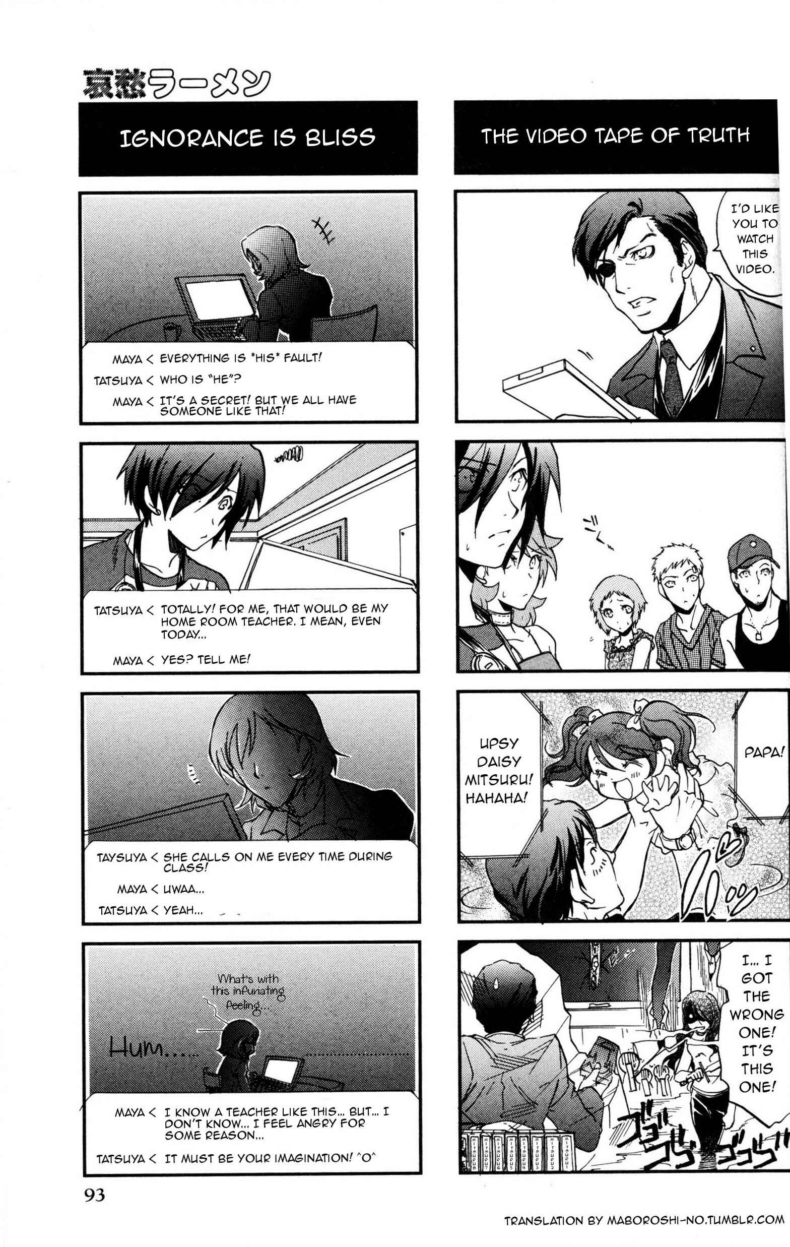 Page 4 Chapter 15 Persona 3 4Koma Kings