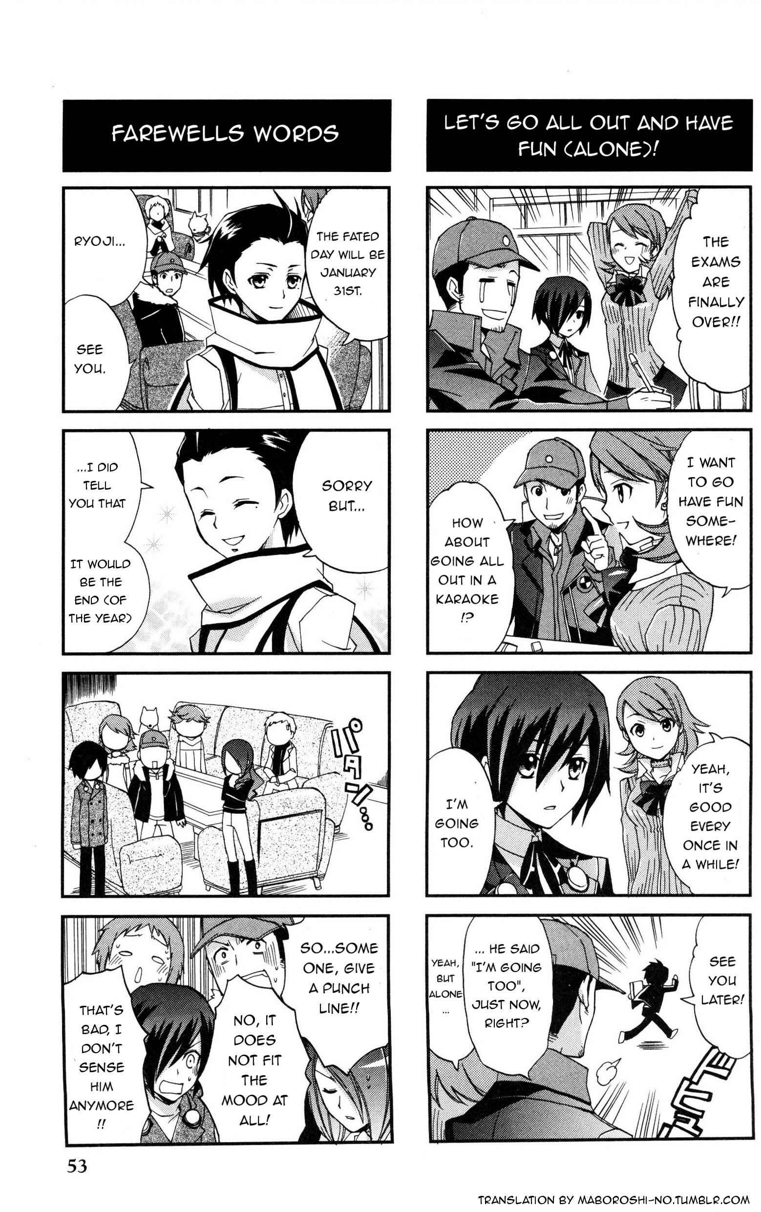 Page 6 Chapter 8 Persona 3 4Koma Kings