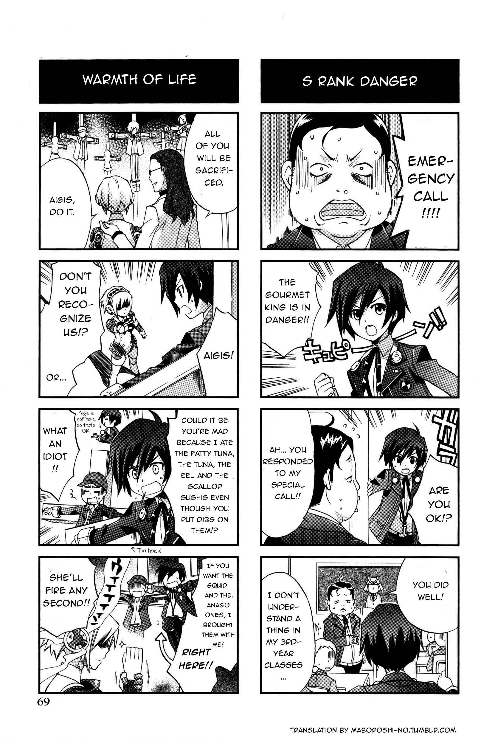 Page 4 Chapter 11 Persona 3 4Koma Kings