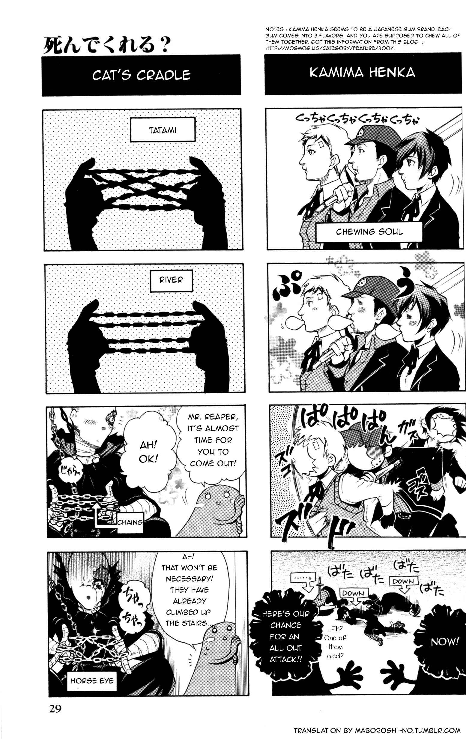 Page 6 Chapter 4 Persona 3 4Koma Kings