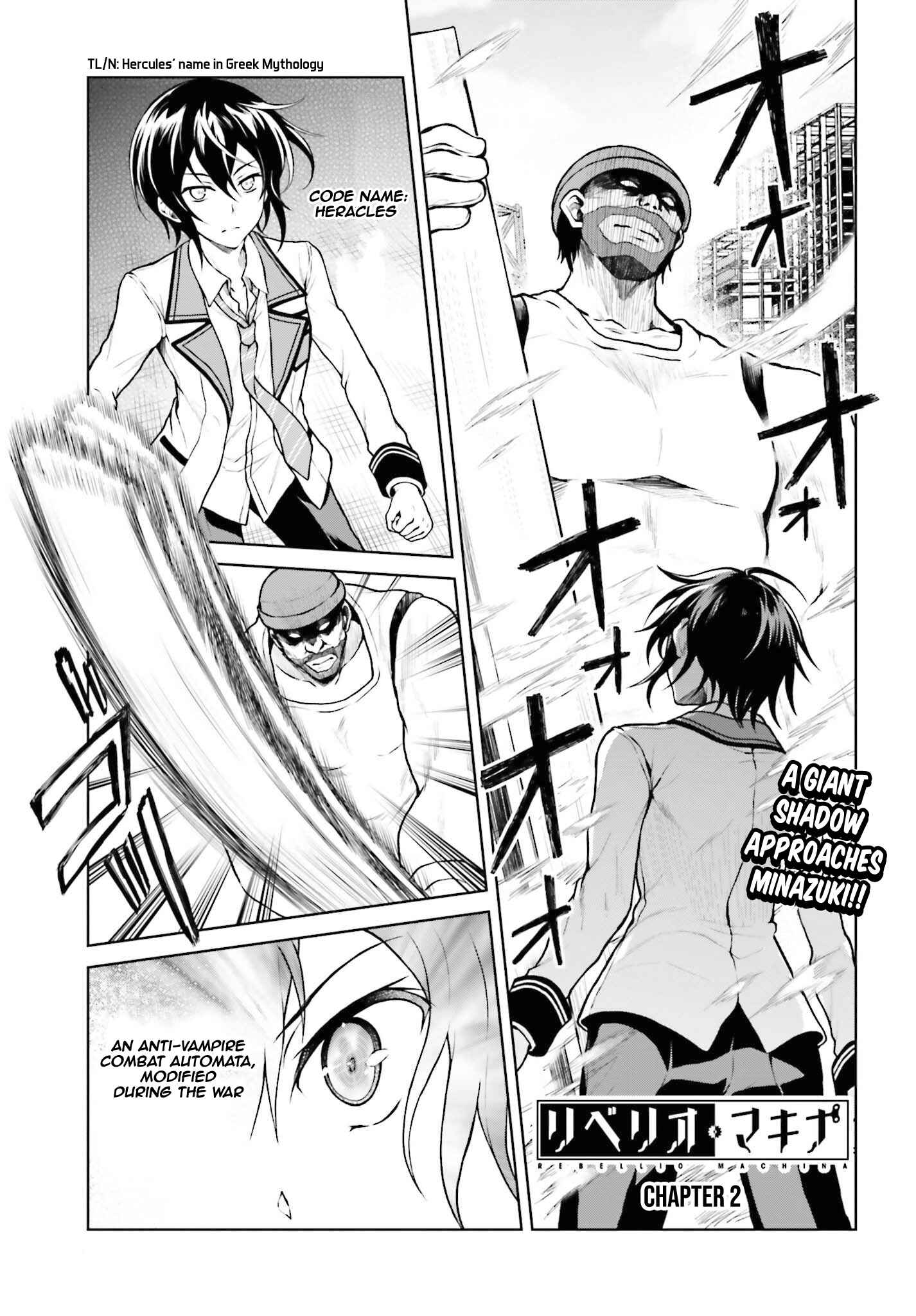 Page 2 Chapter 2 Rebellio Machina