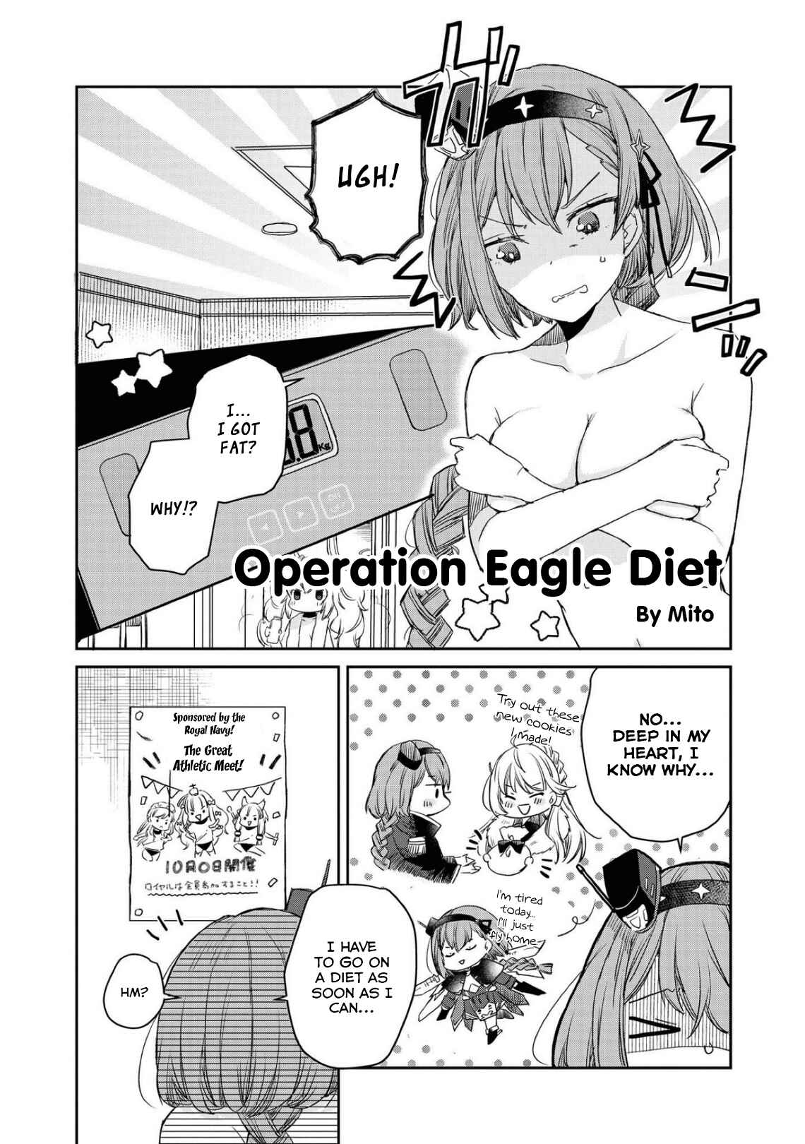 Page 1 Chapter 23 Azur Lane Comic Anthology Breaking!!