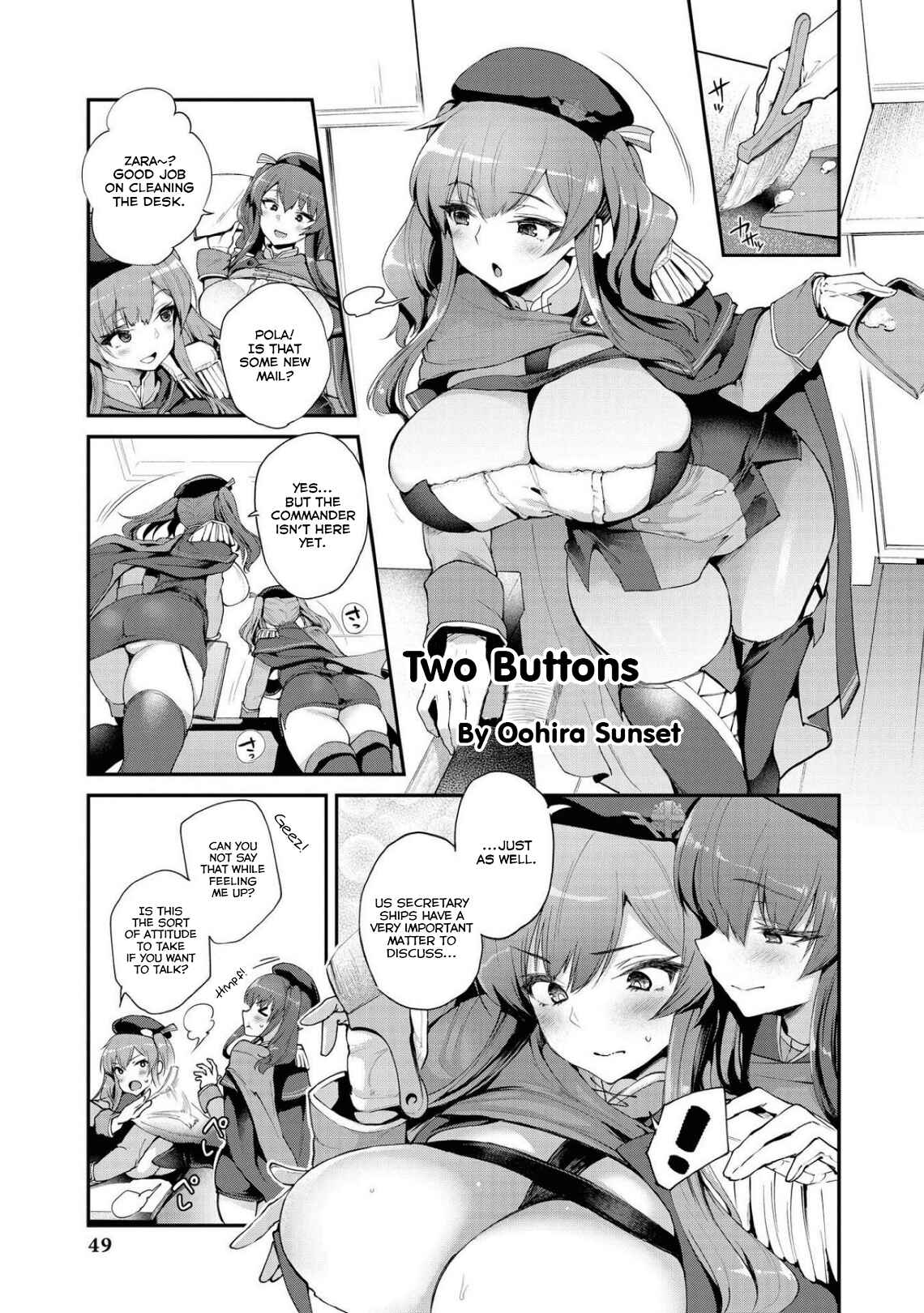 Page 1 Chapter 45 Azur Lane Comic Anthology Breaking!!