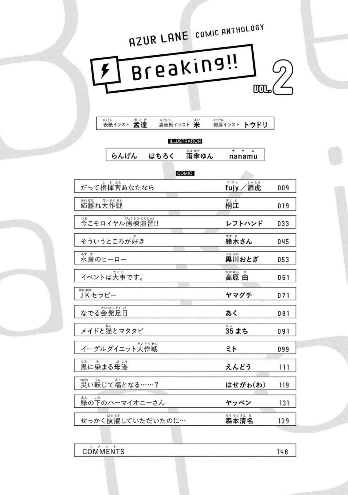Page 8 Chapter 14 Azur Lane Comic Anthology Breaking!!