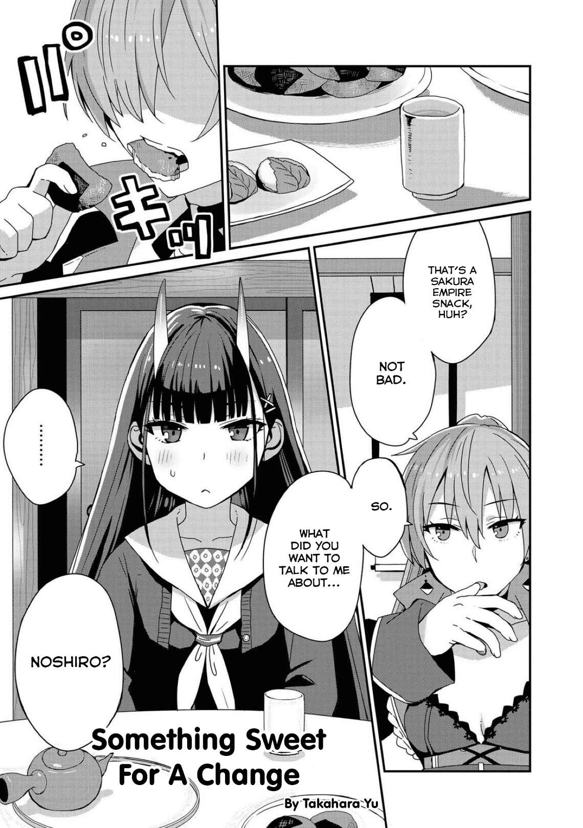 Page 1 Chapter 6 Azur Lane Comic Anthology Breaking!!