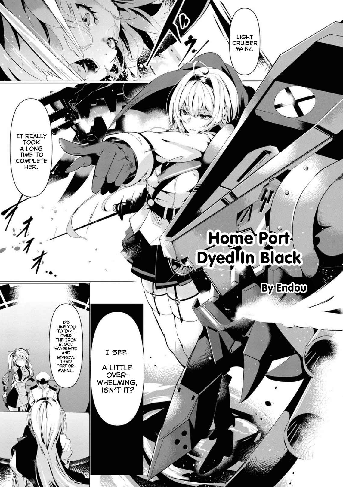 Page 1 Chapter 24 Azur Lane Comic Anthology Breaking!!