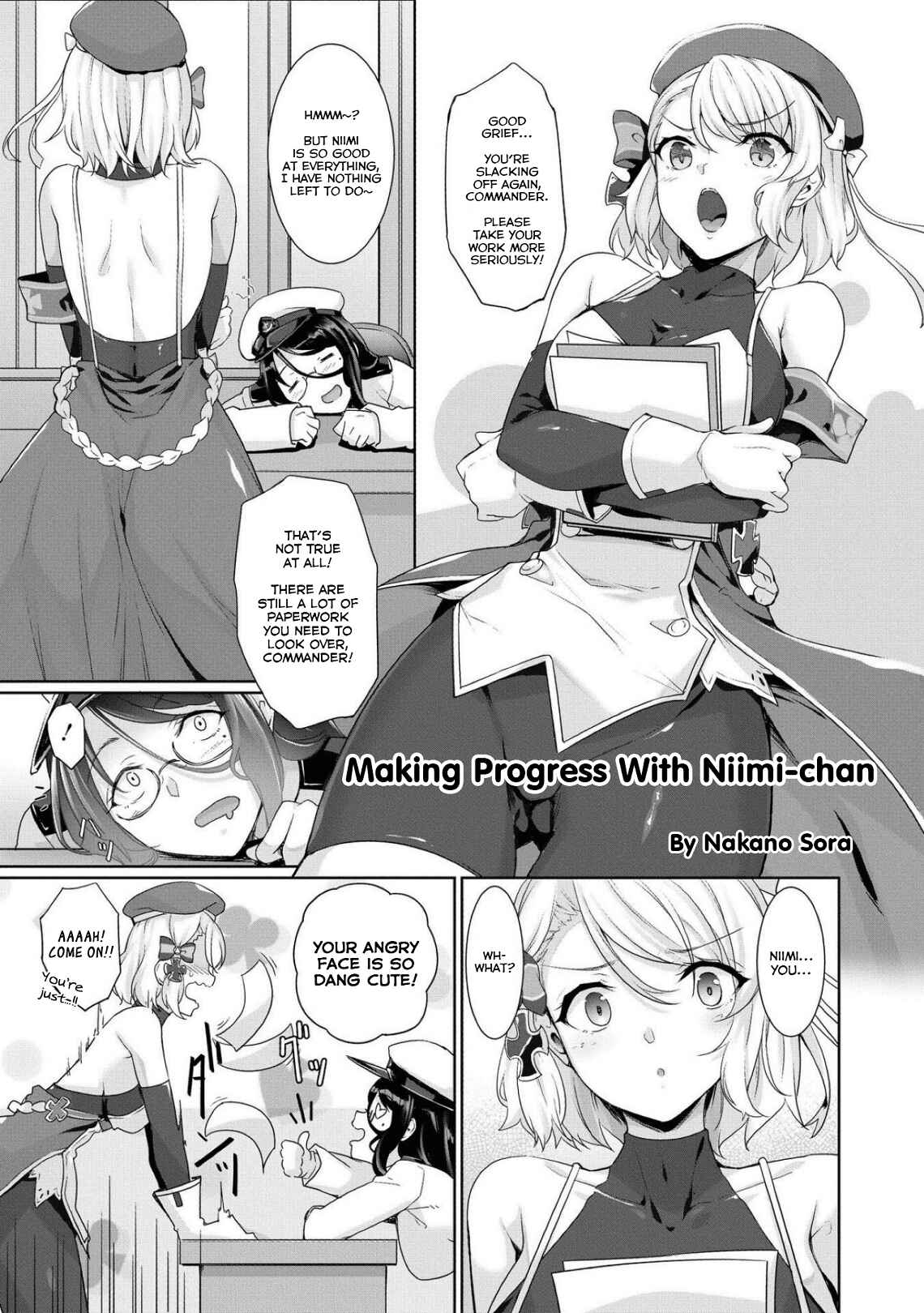 Page 1 Chapter 48 Azur Lane Comic Anthology Breaking!!