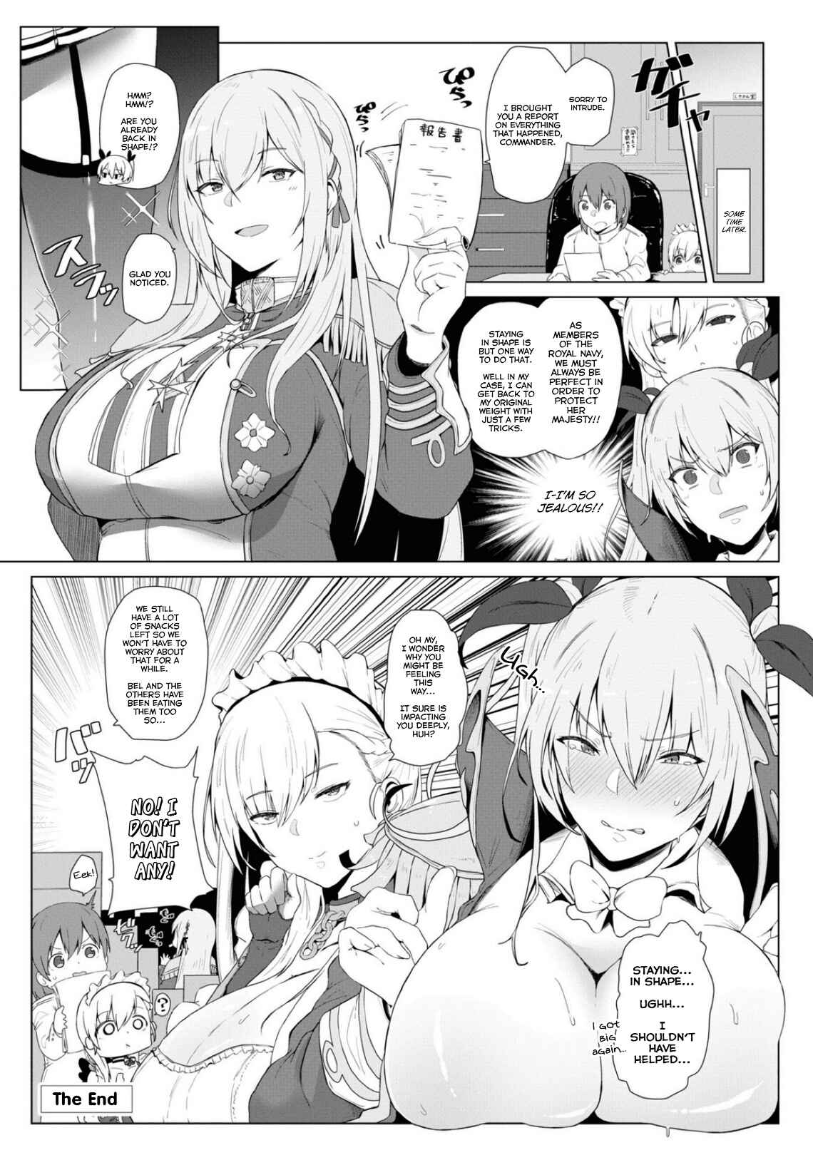 Page 10 Chapter 90 Azur Lane Comic Anthology Breaking!!