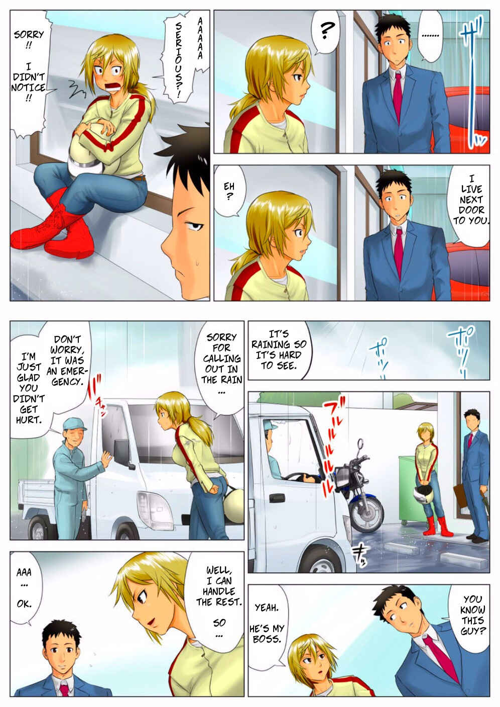 Page 11 Chapter Unknown_84f1 Yuuka -Tonari no Kinpatsu Musume ga Jitsu wa Otome datta Hanashi-