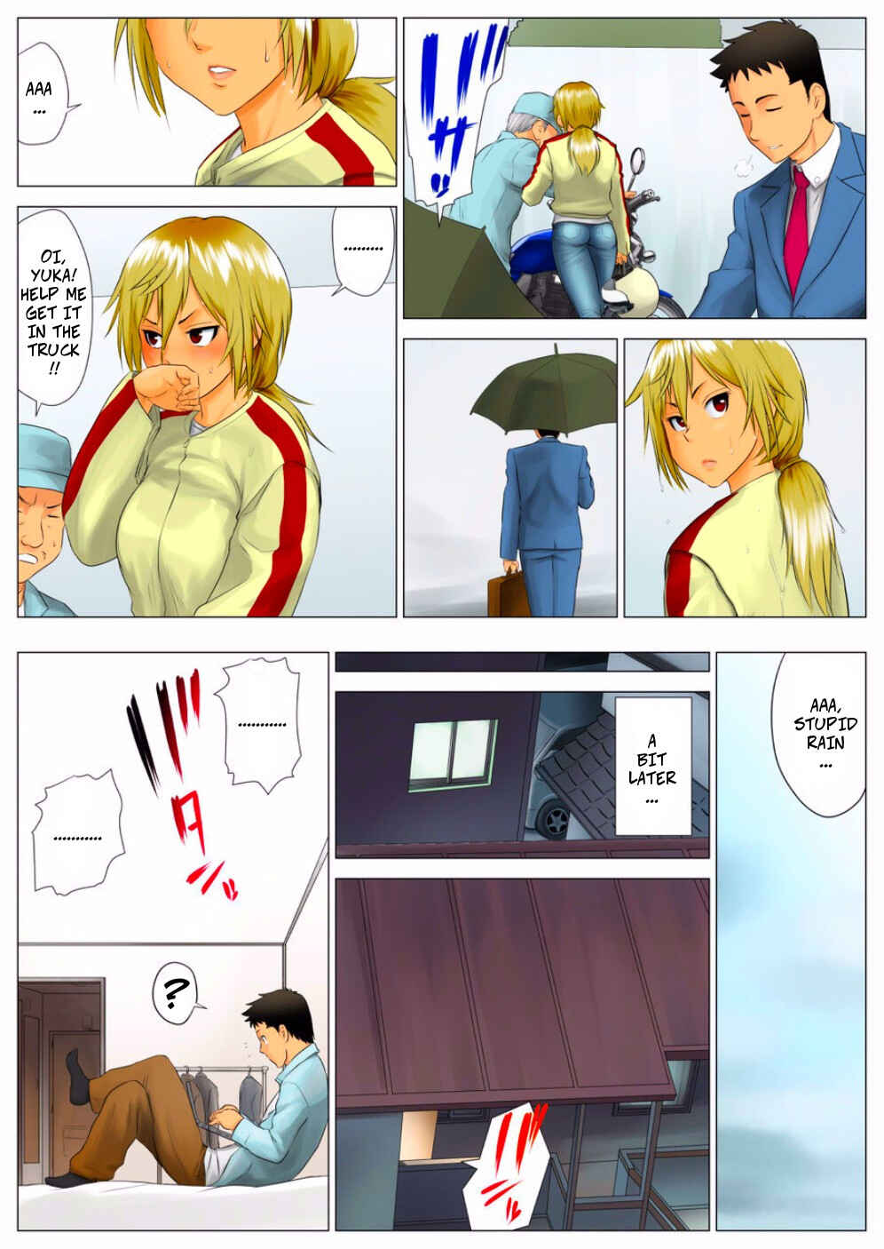 Page 12 Chapter Unknown_84f1 Yuuka -Tonari no Kinpatsu Musume ga Jitsu wa Otome datta Hanashi-
