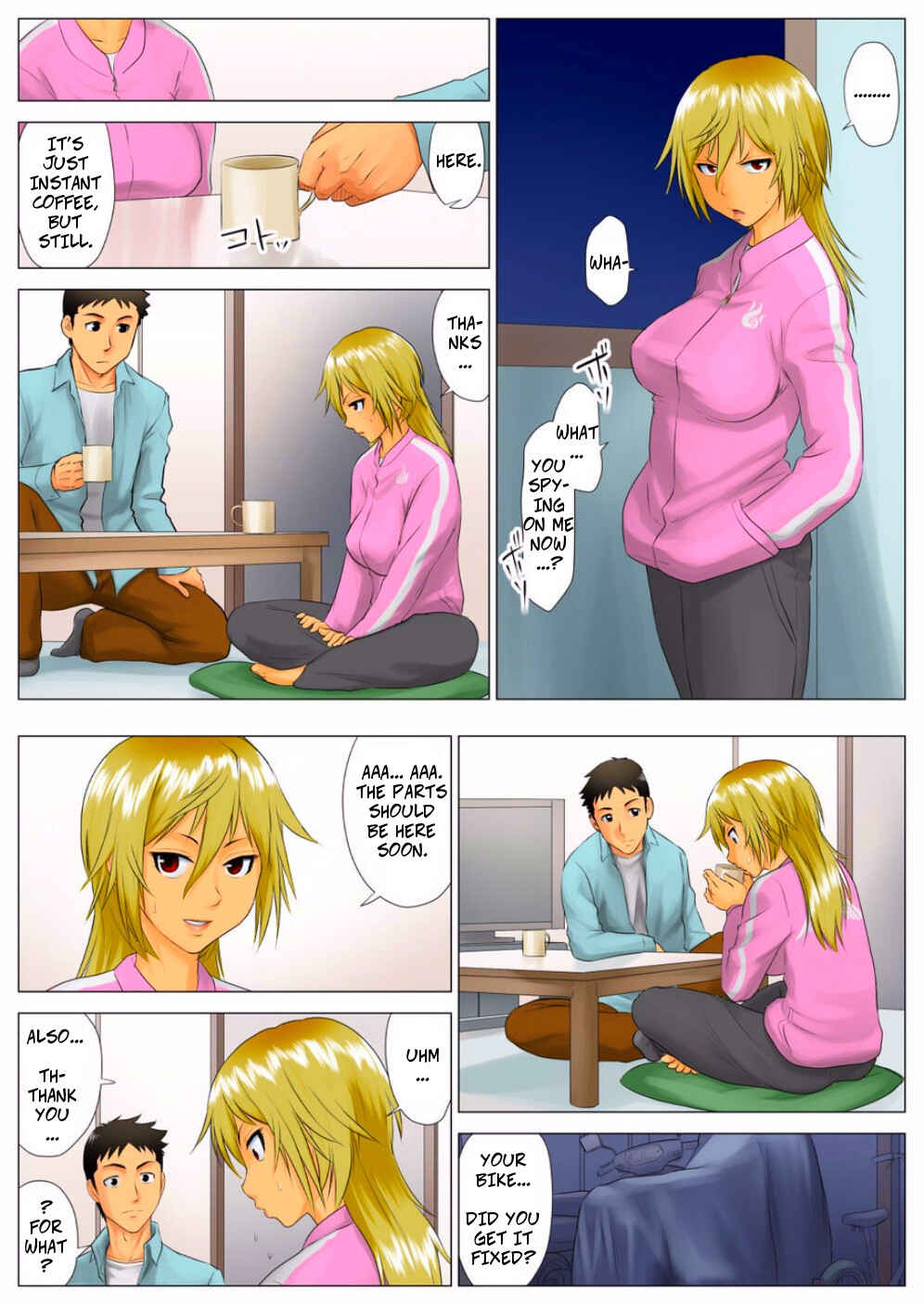 Page 14 Chapter Unknown_84f1 Yuuka -Tonari no Kinpatsu Musume ga Jitsu wa Otome datta Hanashi-