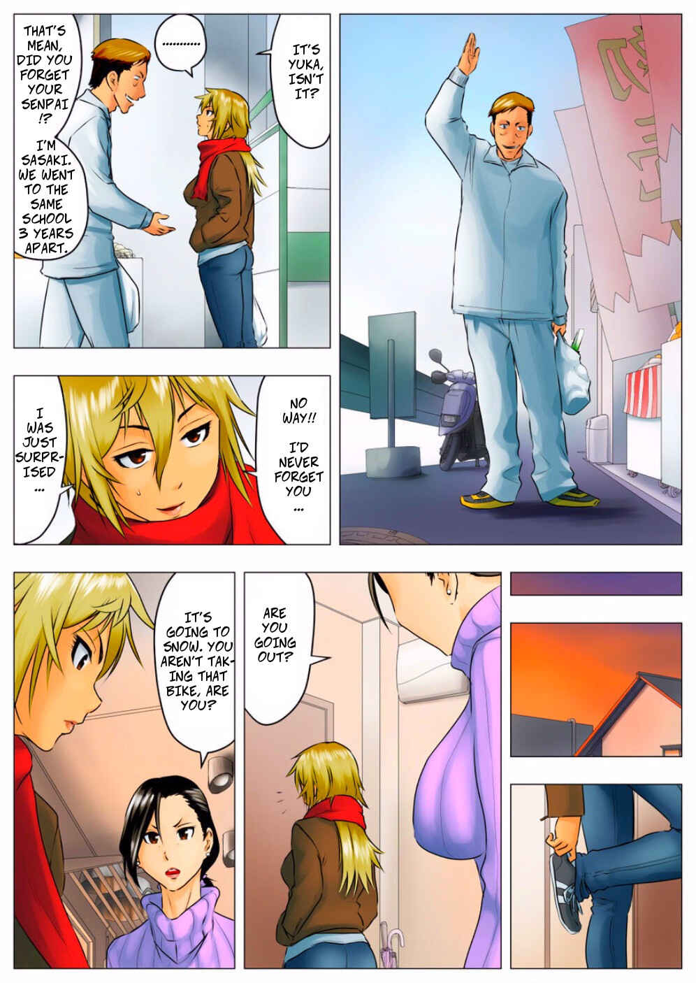 Page 23 Chapter Unknown_84f1 Yuuka -Tonari no Kinpatsu Musume ga Jitsu wa Otome datta Hanashi-
