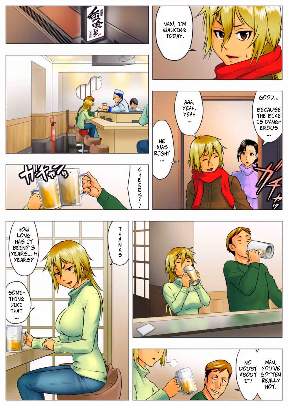 Page 24 Chapter Unknown_84f1 Yuuka -Tonari no Kinpatsu Musume ga Jitsu wa Otome datta Hanashi-