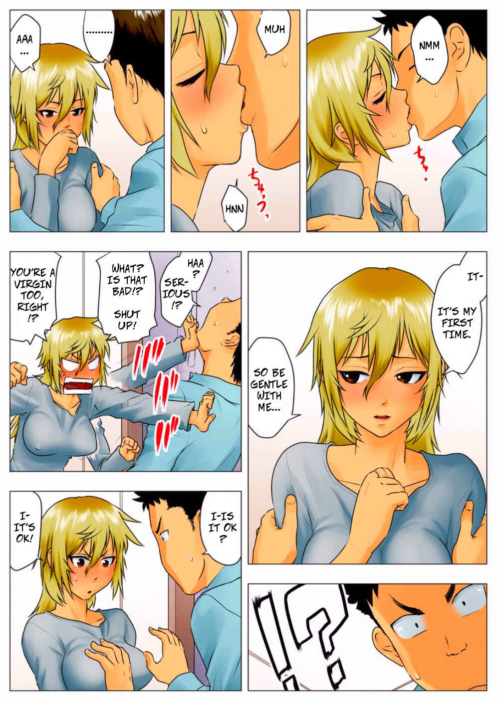 Page 35 Chapter Unknown_84f1 Yuuka -Tonari no Kinpatsu Musume ga Jitsu wa Otome datta Hanashi-