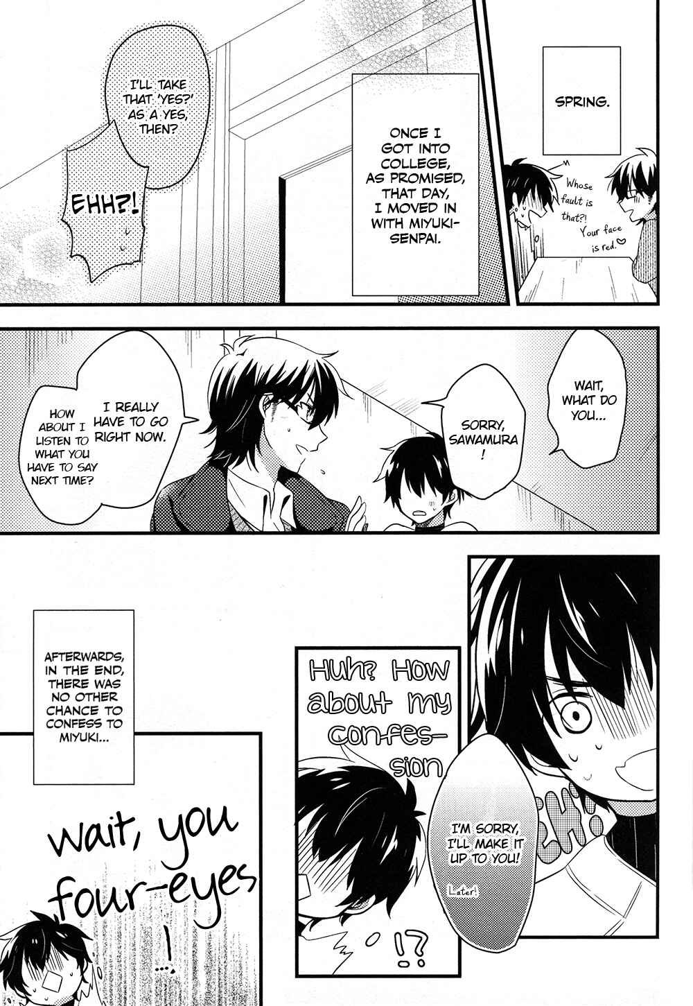 Page 15 Chapter Unknown_04ba Diamond no Ace - Ore to Hiiroo no 365 Nichi (Doujinshi)