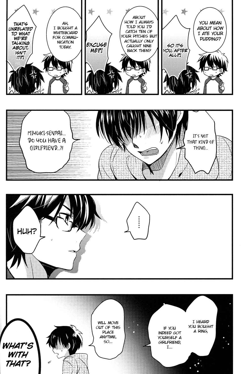 Page 22 Chapter Unknown_04ba Diamond no Ace - Ore to Hiiroo no 365 Nichi (Doujinshi)