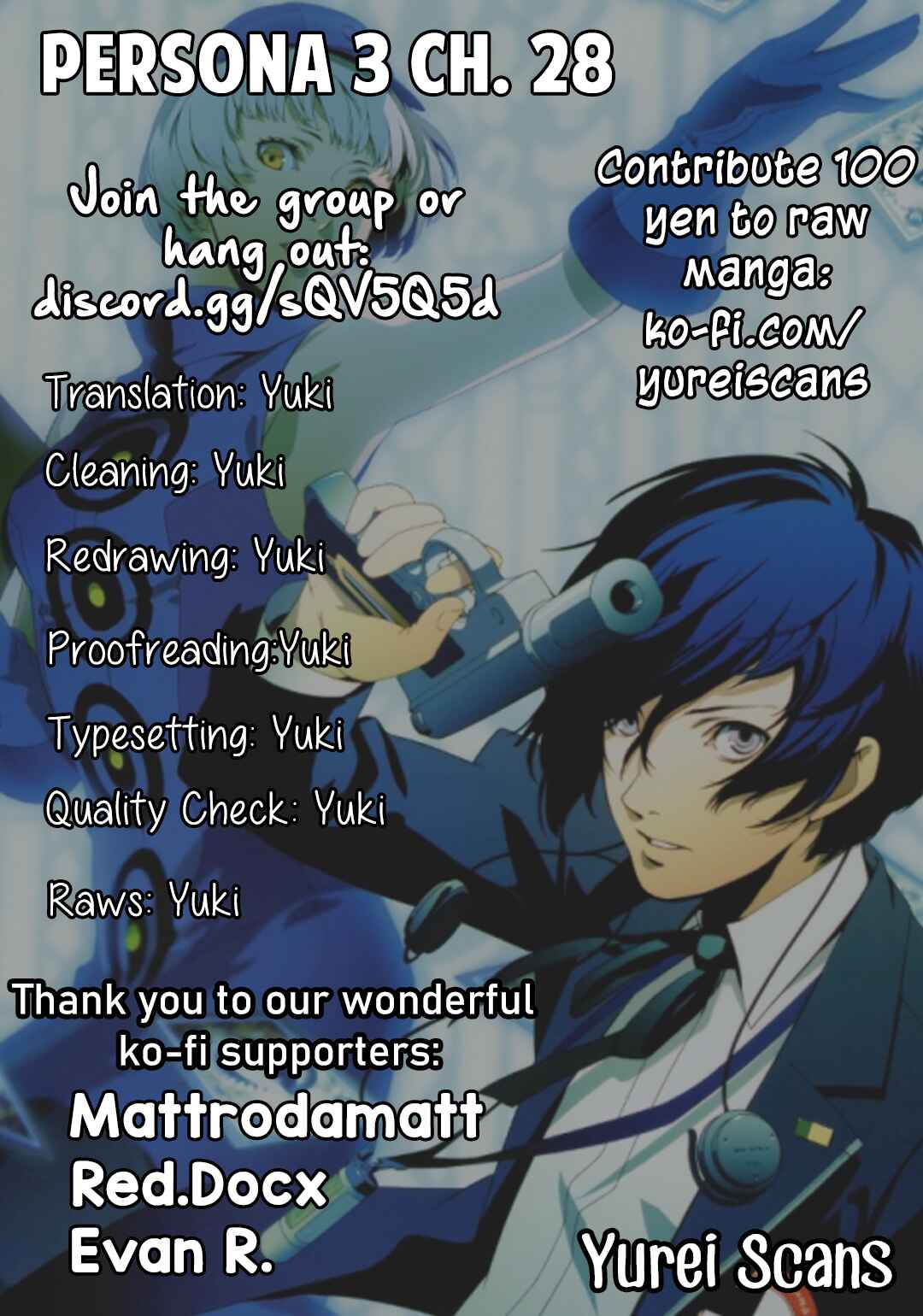 Page 1 Chapter 28 Persona 3