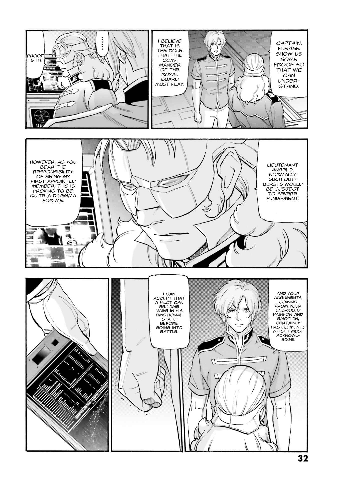 Page 34 Chapter 6 Mobile Suit Gundam UC (Unicorn) - Bande Dessinée: Episode 0