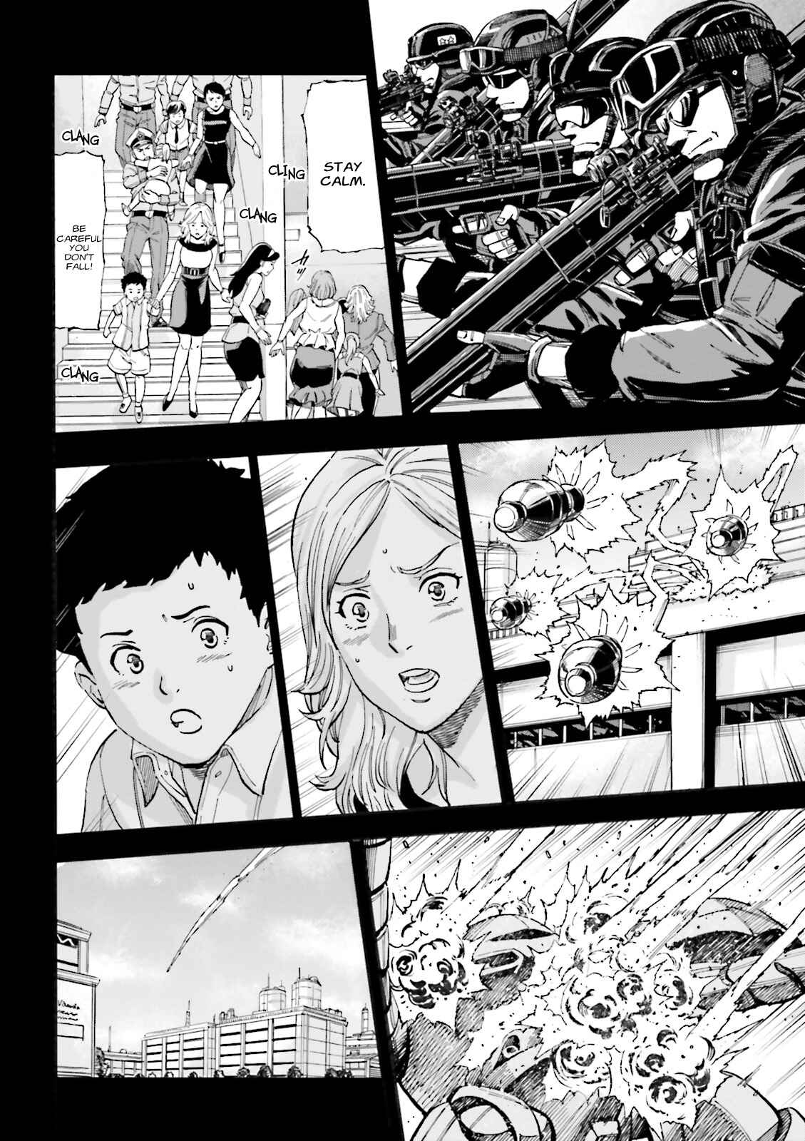 Page 16 Chapter 2 Mobile Suit Gundam UC (Unicorn) - Bande Dessinée: Episode 0