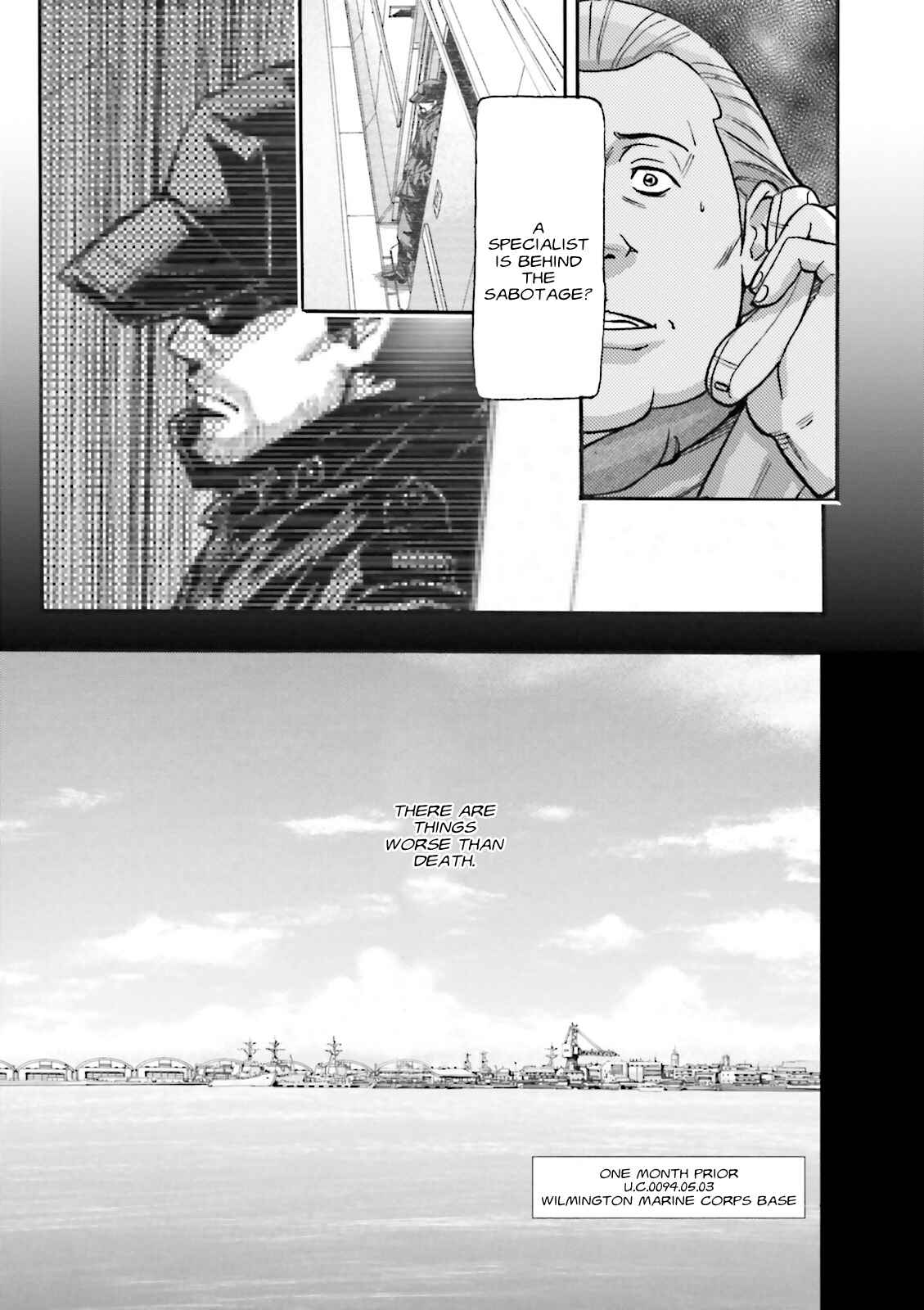 Page 2 Chapter 2 Mobile Suit Gundam UC (Unicorn) - Bande Dessinée: Episode 0