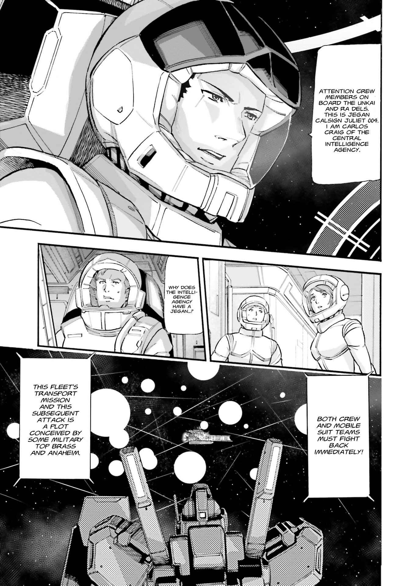 Page 25 Chapter 9 Mobile Suit Gundam UC (Unicorn) - Bande Dessinée: Episode 0