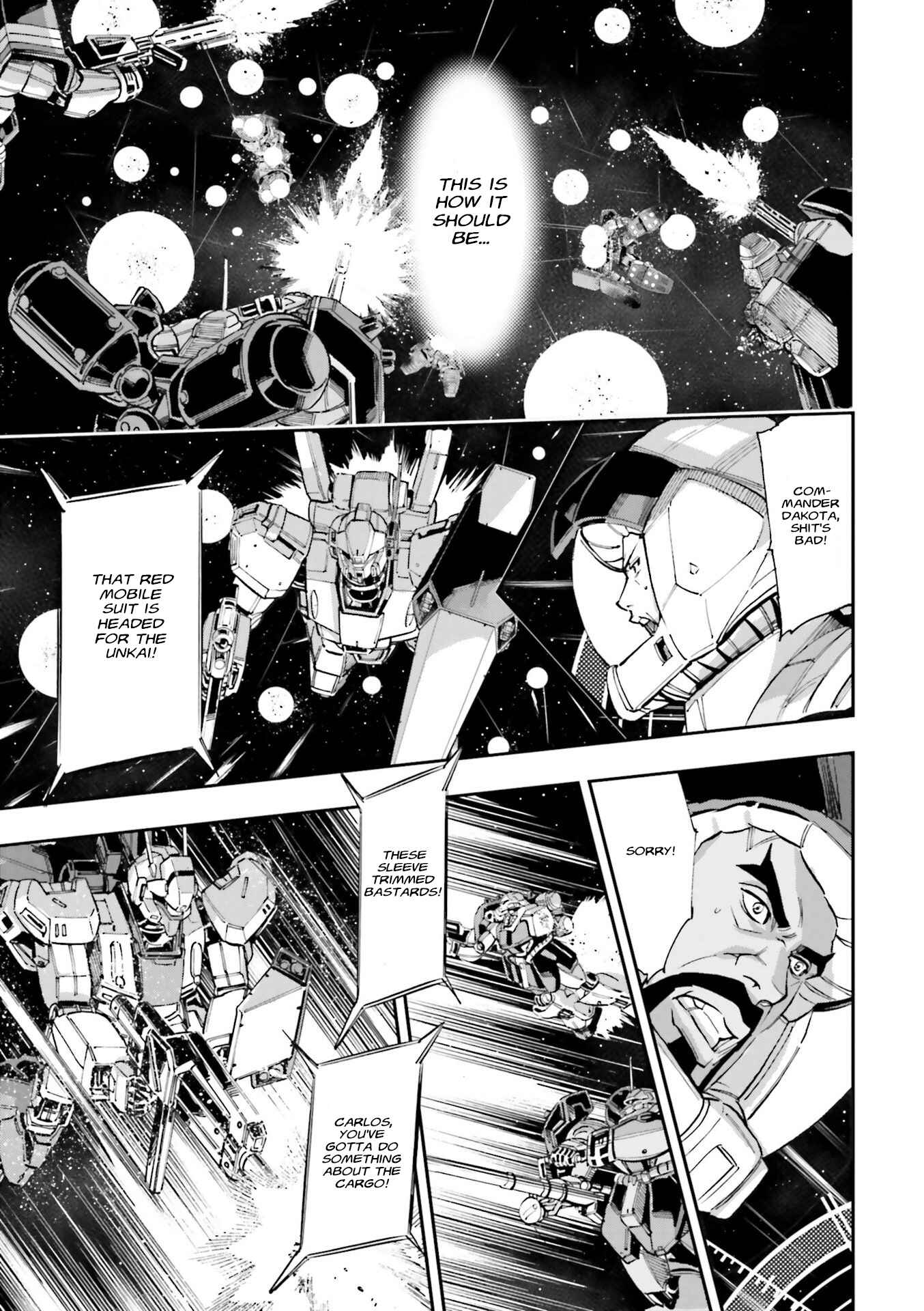 Page 38 Chapter 10 Mobile Suit Gundam UC (Unicorn) - Bande Dessinée: Episode 0