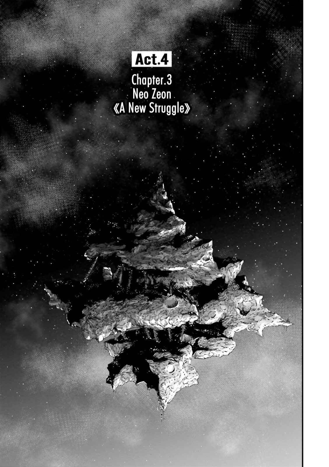 Page 2 Chapter 4 Mobile Suit Gundam UC (Unicorn) - Bande Dessinée: Episode 0