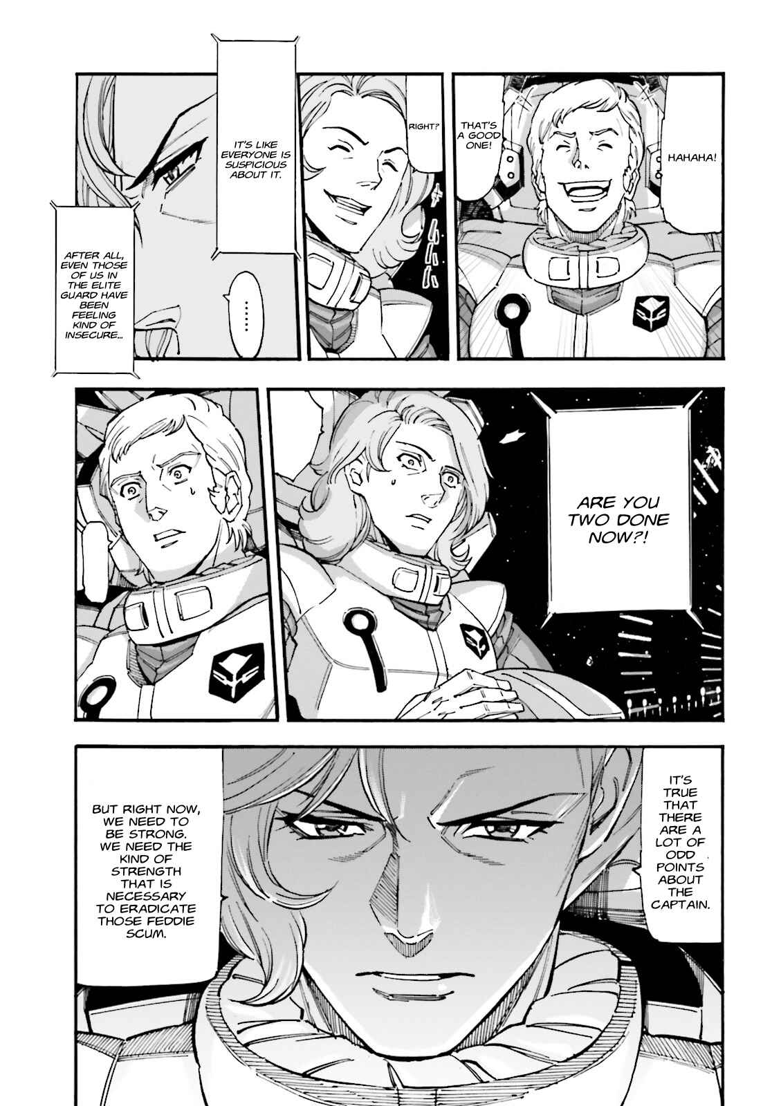 Page 31 Chapter 4 Mobile Suit Gundam UC (Unicorn) - Bande Dessinée: Episode 0
