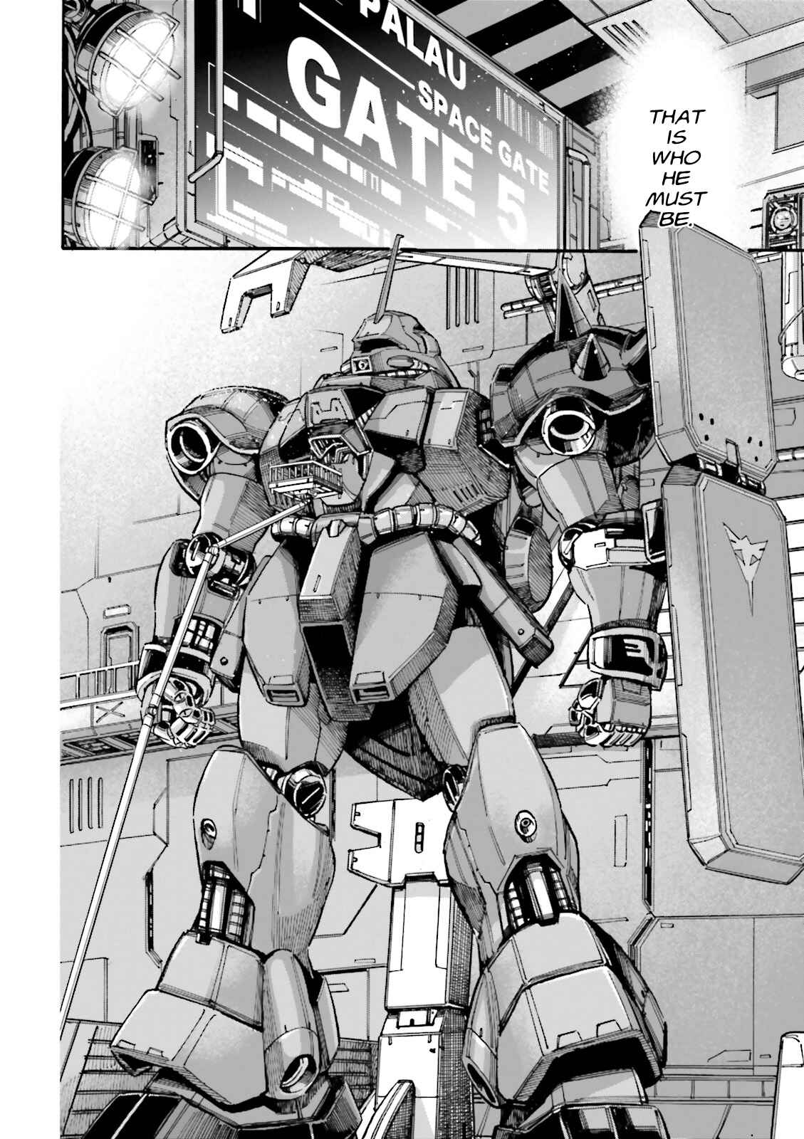 Page 34 Chapter 4 Mobile Suit Gundam UC (Unicorn) - Bande Dessinée: Episode 0