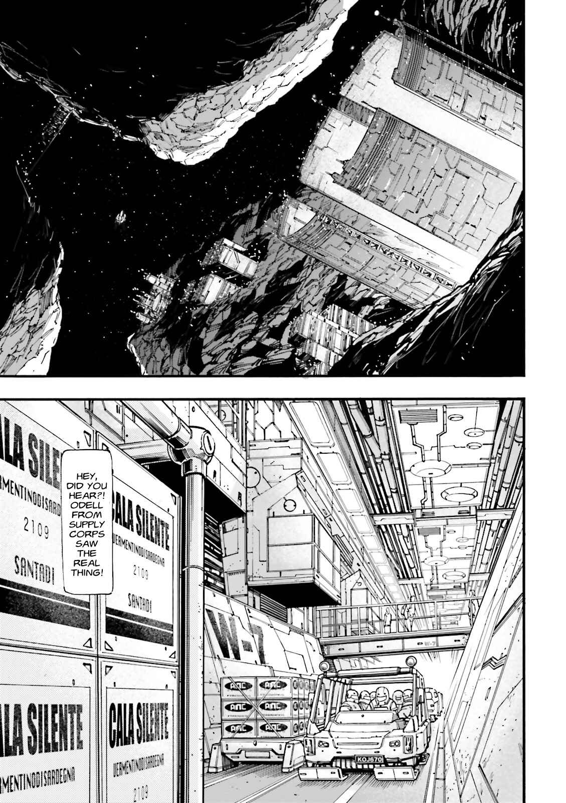 Page 4 Chapter 4 Mobile Suit Gundam UC (Unicorn) - Bande Dessinée: Episode 0